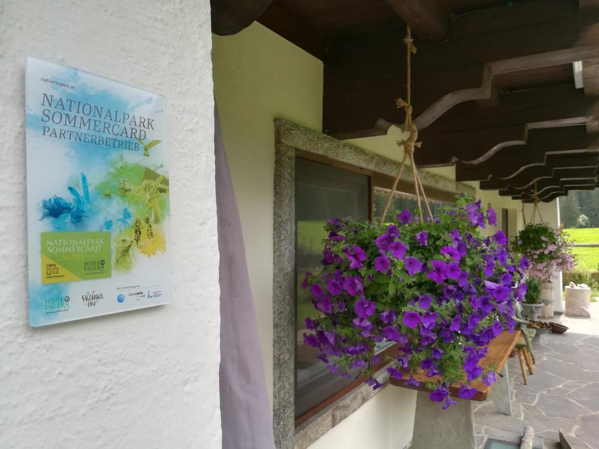 Haus Gartner 4-5 Pers Appartement Sulzau Εξωτερικό φωτογραφία